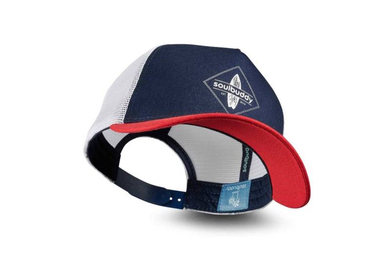 Soulbuddy Trucker Cap, Basecap, Snapback, Cappy Herren & Damen, Mann Geschenk (One Size, Unisex, Gebogener Schirm, Größenverstellbar) von Soulbuddy