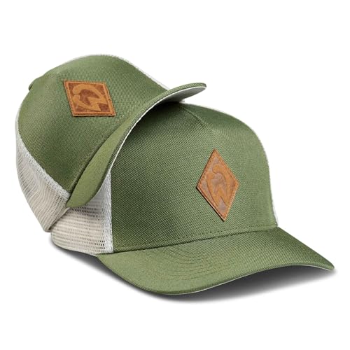Soulbuddy Werder Bremen Trucker Cap Herren Trucker Cap Kinder – 2er-Set Familien Outfit Set – Geschenk Vatertag – Vatertagsgeschenk – Vater Sohn Partnerlook – Grün – One Size und Kids L von Soulbuddy
