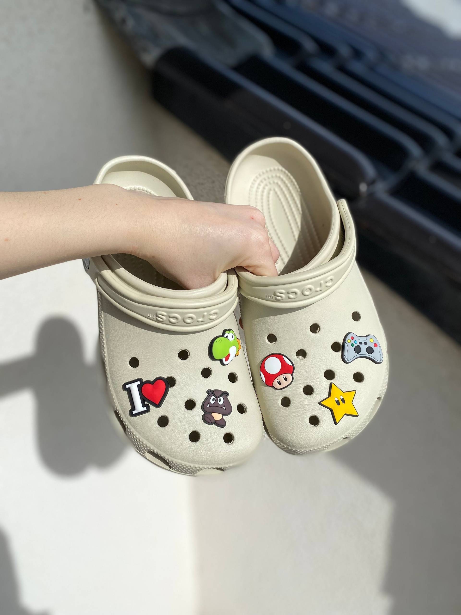 Crocs Charms Mario Kart, Jungen Croc Jibbitz, Anstecker, Schuh Charm Boys, Pins Set, Bros, Clogs Schuhdekoration, Gaming von SouleCharms