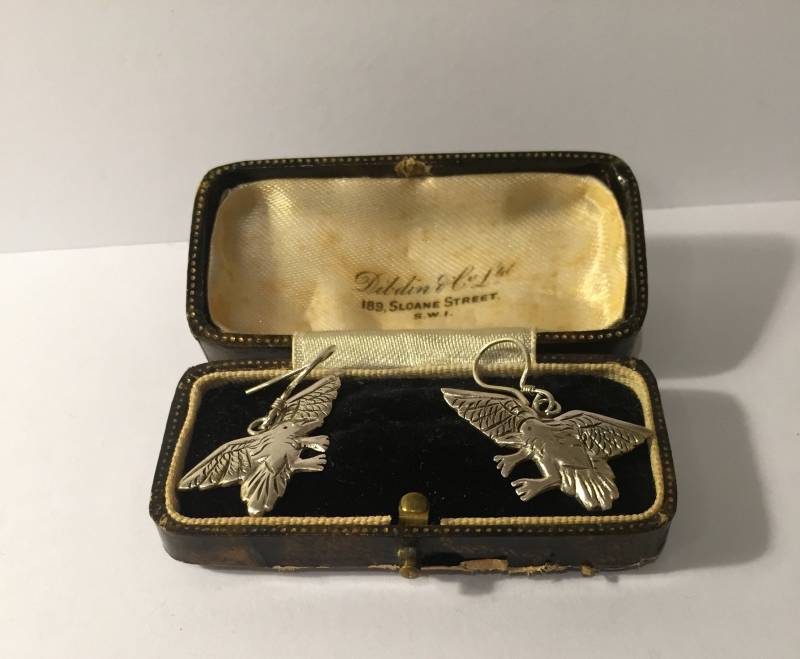 Vintage Vogel Ohrringe, Sterling Silber, Schmuck, Design Silber Ohrringe Vintage Vogel Ohrringe, Sterling Silber, Schmuck, Design Silber Ohrringe von Soulfullmoon