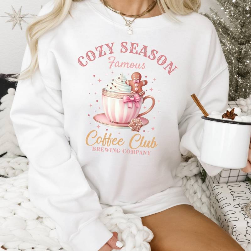 Winter Sweater Cozy Season Sweatshirt Kaffee Pullover Herbst Damen Wetter Winter Sweater Cozy Season Sweatshirt Kaffee Pullover Herbst Damen Wetter von SoulgoodiesDesigns