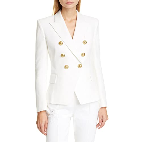 Soulolo Damen Blazer Cardigan Female Freizeit Business Jacke Elegant Blazer Lang Anzugjacke Casual Basic Blazer Blazer für Damen Businessjacke Mantel Coat von Soulolo