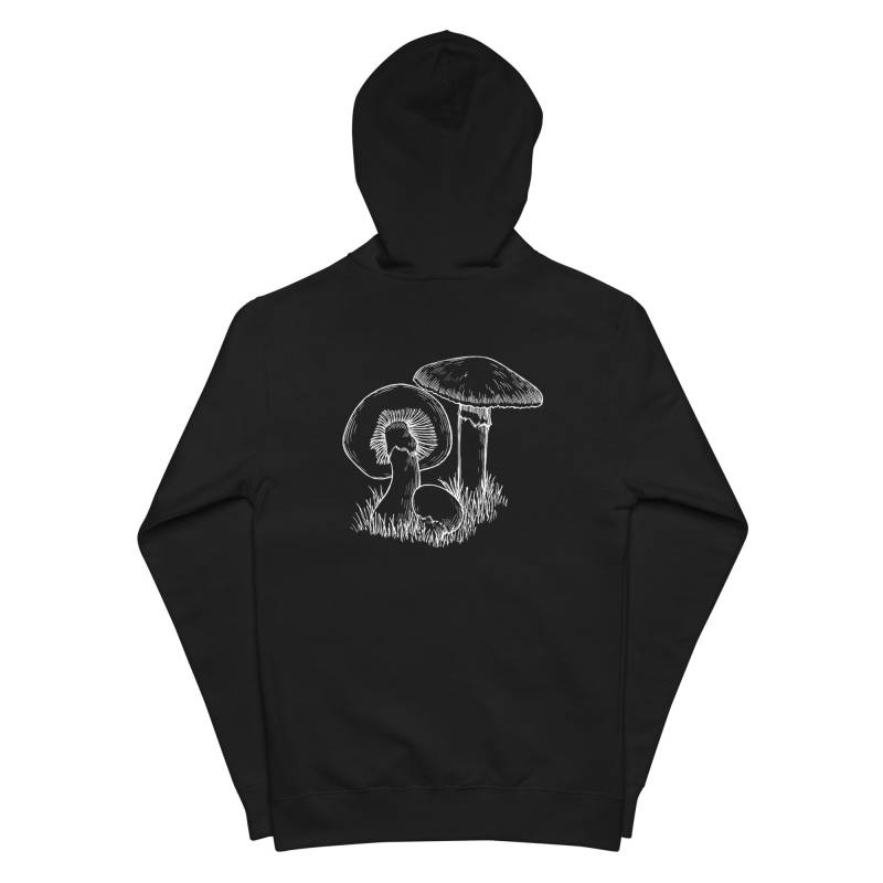 Gemütlicher Unisex Fleece-Zip-Hoodie Mit Pilzdesign Gemütlicher Unisex Fleece-Zip-Hoodie Mit Pilzdesign von SoulrideJourney