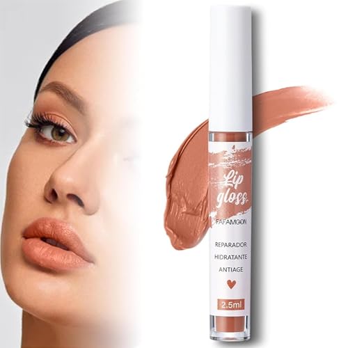 FAFAMOON Single Stick Non-Stick Cup Matte Mist Velvety Lip Gloss,Lip Glaze,Non-stick Cup Lip Glaze,Long Lasting Lip Gloss 24 Hour Waterproof Non Sticky (05#) von Soumiey
