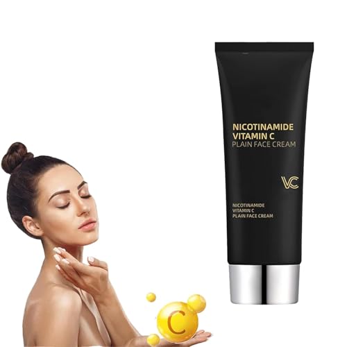 Niacinamide Vitamin C Black Tube Skin Cream, Niacinamide Makeup Cream, Niacinamide Vitamin C Face Cream, Multifunctional Smooth Hydrating Niacinamide Makeup Cream (1pcs) von Soumiey
