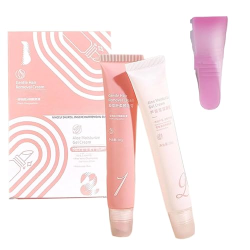 Silklip Hairs RemovaL Kit,Liorabeauty Glide & Go Hairs RemovaL Kit,Silklip Hairs Removal Cream,Liora Beauty Facial Hair Removal Cream,Thrive Hub Facial Hair Remover,Soothing Skin for Women and Men (1) von Soumiey