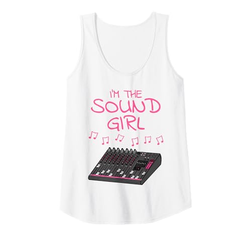 Damen Weibliche Toningenieurin, ich bin das Tonmädchen Tank Top Damen Weibliche Toningenieurin, ich bin das Tonmädchen Tank Top von Sound Engineering Girl Musician By DoodleRob