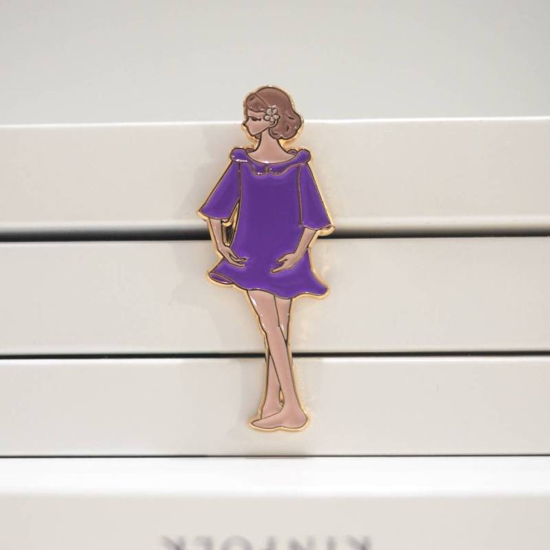 Ballett Emaille Anstecknadeln | Titel Fünfte Stelle Violett Ballett Emaille Anstecknadeln | Titel Fünfte Stelle Violett von Soundofballet