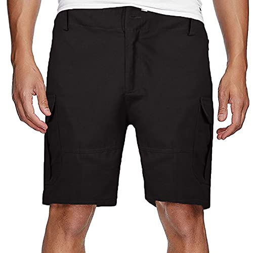 Herren Cargo Shorts Vintage Training Cargo Shorts Lockere Stretch Kurze Hose Täglich Casual Sport Premium Männer Slim Fit Hosen Herren Cargo Arbeitshosen Bermudashorts Bermuda Shorts Herren Shorts von Soupliebe