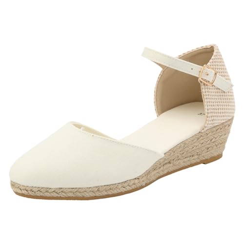 Soupliebe Damen Sommerschuhe Bequem, Keilsandalen Damen Mit Keilabsatz Sommer Espadrilles - Gestrickt Leichte Freizeitsandale Bequem Schuhe Soupliebe Damen Sommerschuhe Bequem, Keilsandalen Damen Mit Keilabsatz Sommer Espadrilles - Gestrickt Leichte Freizeitsandale Bequem Schuhe von Soupliebe