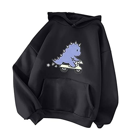 Soupliebe Teenager Mädchen Kleidung Kawaii Hoodie Herbst Winter Pullover Sweatshirt mit Kapuze Damen Casual Hoodies Pulli Warme Jumper Sweatjacke Oberteile Tops von Soupliebe