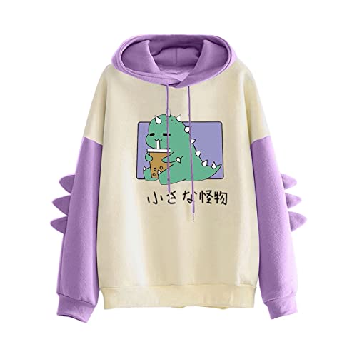 Teenager Mädchen Kleidung Kawaii Hoodie Herbst Winter Pullover Sweatshirt mit Kapuze Damen Casual Hoodies Pulli Warme Jumper Sweatjacke Oberteile Tops von Soupliebe