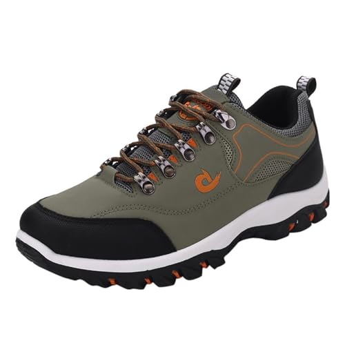 Wanderschuhe Damen Motorradschuhe Herren Wanderschuhe Wasserdicht Outdoor Anti-Rutsch Wanderstiefel Sportlich Atmungsaktiv Trail Running Schuhe Trekking Turnschuhe von Soupliebe
