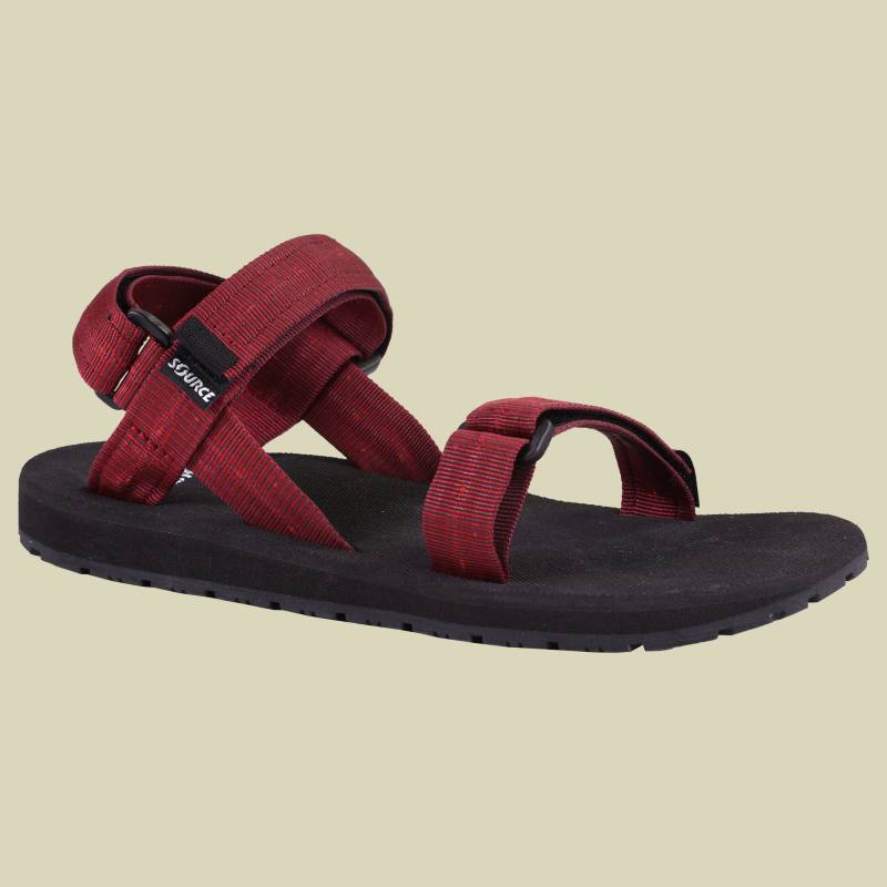 Classic Sandale Men rot 45 - Farbe red rock von Source Ltd.