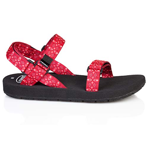 Source Damen Classic Sandale, Tribal Red von SOURCE