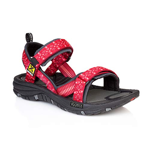 Source Damen Gobi Sandale, Tribal Red, 41 von Source
