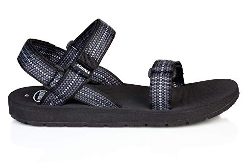 Source Herren Classic Sandale, Chess Black Source Herren Classic Sandale, Chess Black von Source