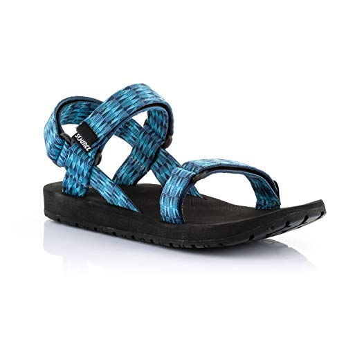 Source Herren Classic Sandale, Triangles Blue, 41 Source Herren Classic Sandale, Triangles Blue, 41 von Source