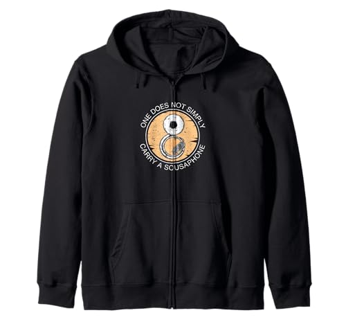 Man trägt Nicht einfach EIN Sousaphon Lustige Sousaphonisten Kapuzenjacke Man trägt Nicht einfach EIN Sousaphon Lustige Sousaphonisten Kapuzenjacke von Sousa Squad Supply