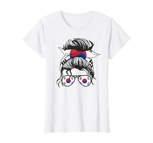 Sout Korea Girl sout koreanische Flagge Mädchen Frauen T-Shirt von Sout Korea Girls