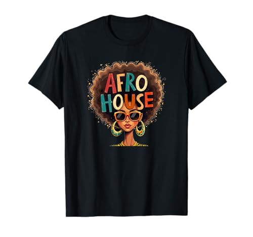 Black Girl Afro House Music Amapiano Afro House Music T-Shirt Black Girl Afro House Music Amapiano Afro House Music T-Shirt von South African Afro House Music Lovers Apparel