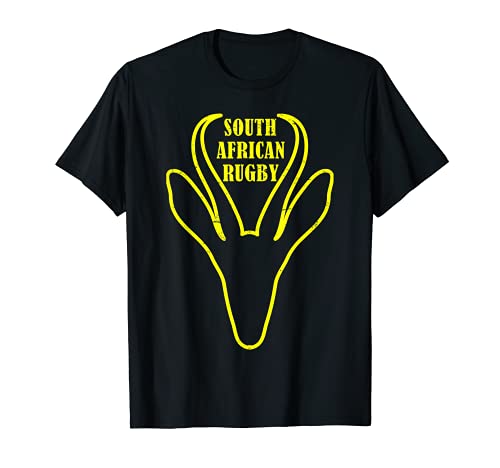 South African Rugby Tees Herren Rugby-Fan-T-Shirt Schwarz S Classic Fit Half Sleeve Crew Neck Small South African Rugby Tees Herren Rugby-Fan-T-Shirt Schwarz S Classic Fit Half Sleeve Crew Neck Small von South African Rugby Tees