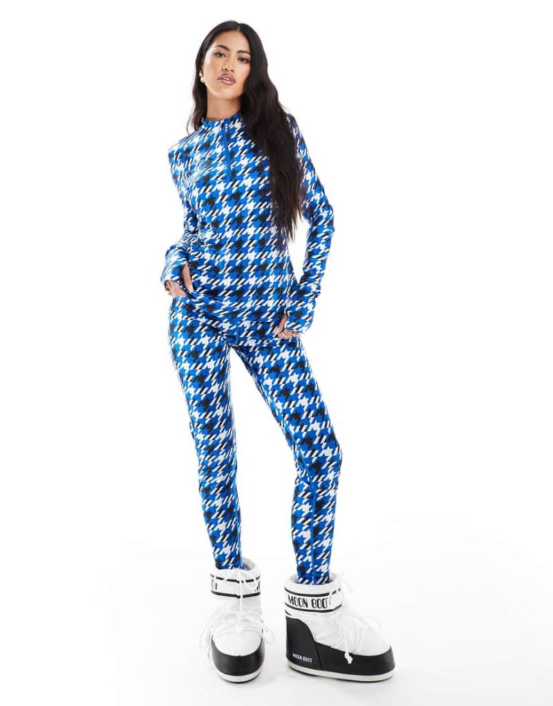 South Beach - Bunte Baselayer-Leggings-Blau South Beach - Bunte Baselayer-Leggings-Blau von South Beach