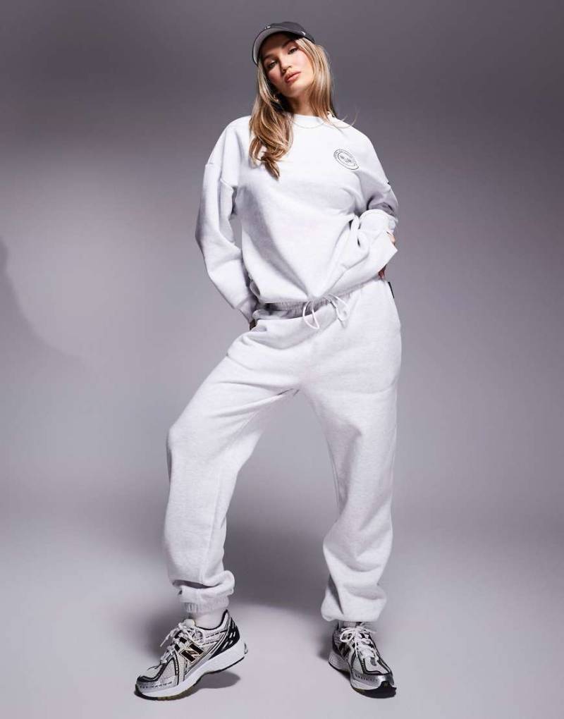 South Beach - Jogginghose in Grau mit Bündchen von South Beach