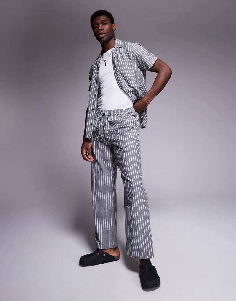 South Beach - Strandhose in Schwarzweiß-Bunt von South Beach