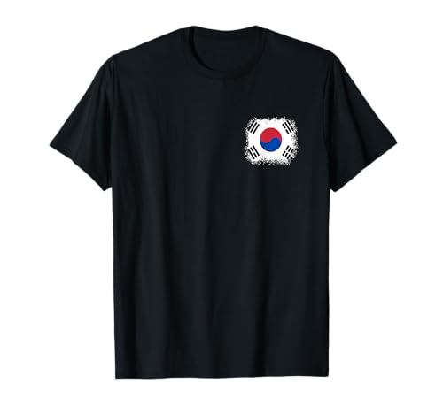 Südkorea Koreanische Flagge Seoul Koreans Kinder Damen Herren T-Shirt von South Korea Korean Apparel