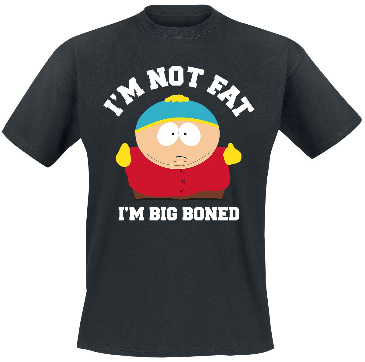 South Park I´m Not Fat, I´m Big Boned! T-Shirt schwarz in M von South Park