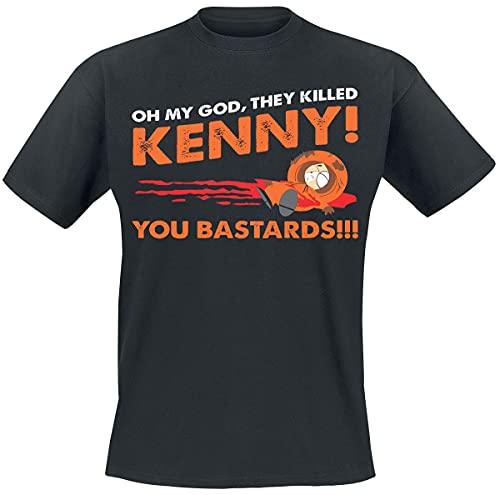 South Park Oh My God, They Killed Kenny! Männer T-Shirt schwarz L von South Park