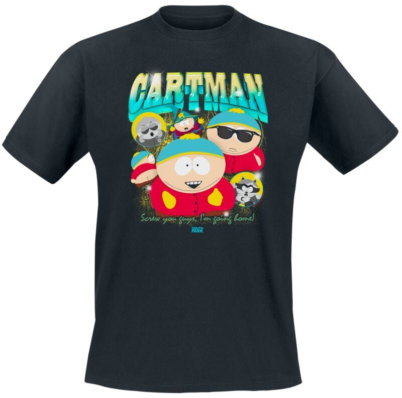 South Park T-Shirt - Cartman Bootleg Rap - S bis XXL - für Männer - Größe XXL - schwarz  - Lizenzierter Fanartikel South Park T-Shirt - Cartman Bootleg Rap - S bis XXL - für Männer - Größe XXL - schwarz  - Lizenzierter Fanartikel von South Park