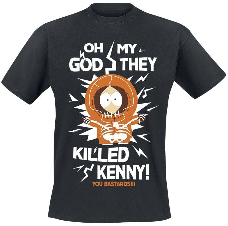 South Park T-Shirt - They Killed Kenny! - S bis XXL - für Männer - Größe L - schwarz  - Lizenzierter Fanartikel South Park T-Shirt - They Killed Kenny! - S bis XXL - für Männer - Größe L - schwarz  - Lizenzierter Fanartikel von South Park