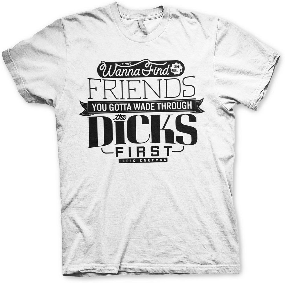 South Park T-Shirt Wade Through The Dicks Big Tall T-Shirt von South Park