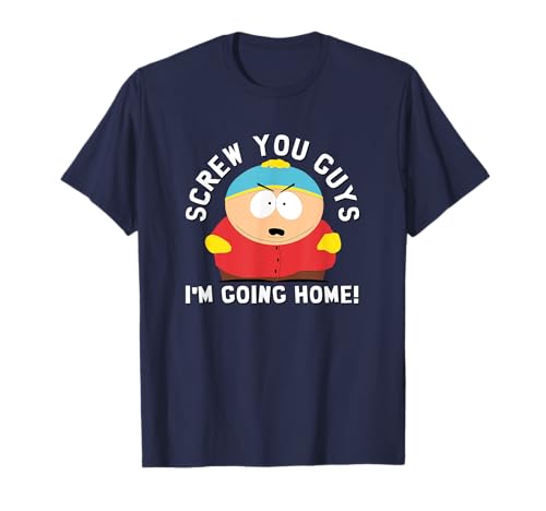 South Park T-Shirt: Screw you guys I'm going home - Eric - Herren - Blau - S von South Park