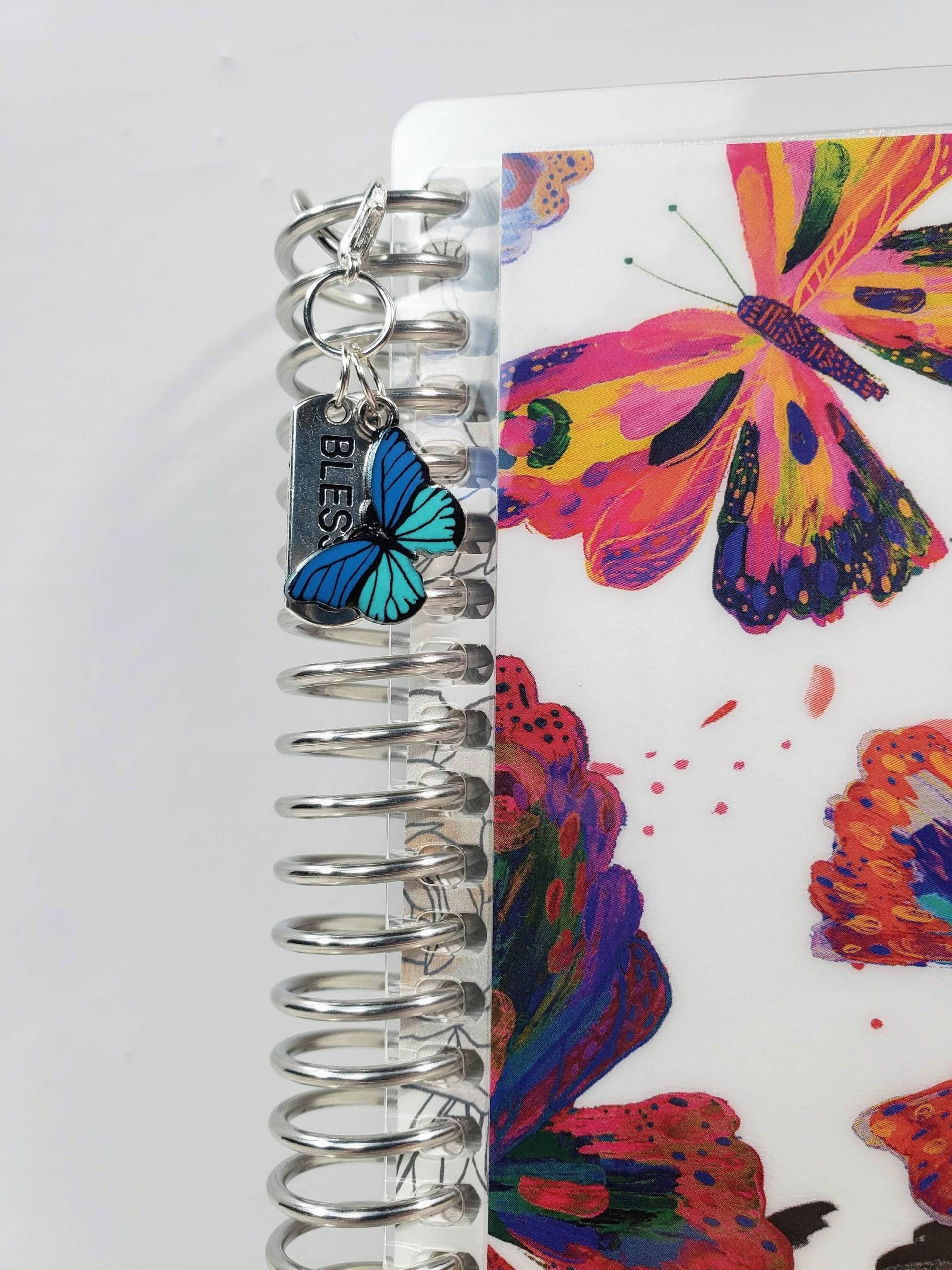 Schmetterling Planner Charm/Planer Dekor/Reißverschluss Charm/Lesezeichen/Planer Charm Personalisieren/Planer Geschenk/Schmetterling von SouthPawPlanning