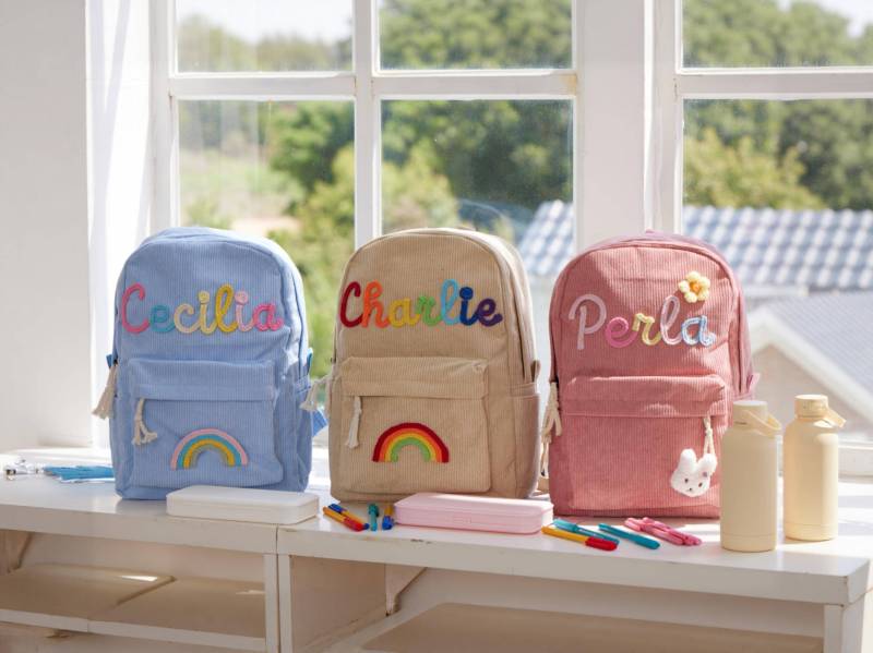 Custom Backpack For Kids & Toddlers Personalized School Bags First Day Of Gifts Children 2025 von SouthRainbowArts