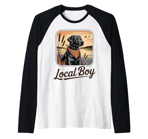 Local Boy Labrador Jagd Hund Ente Jagd Raglan von Southern Labrador Local Boy Duck Hunting Dog