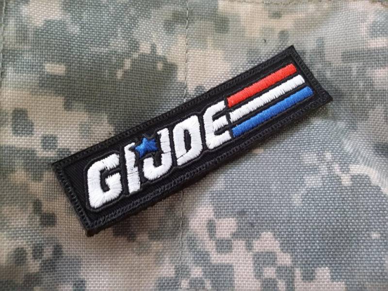 Gi Joe Gestickte Logo Aufnäher von SouthernDefense