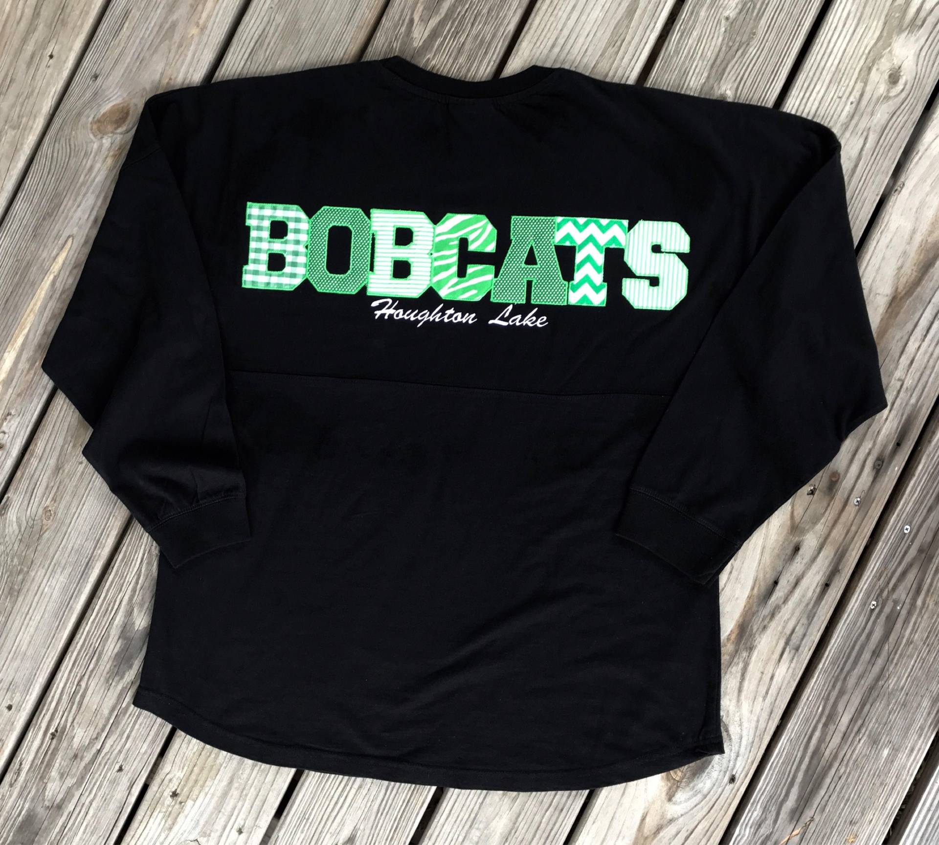 Benutzerdefinierte Monogramm Jersey Spirit Schule Jubeln Tanz Arbeitshemd Unisex Jugend Oder Erwachsene Chevron Rosa Blau Grün Orange Schwarz Team von SouthernGraceEmb