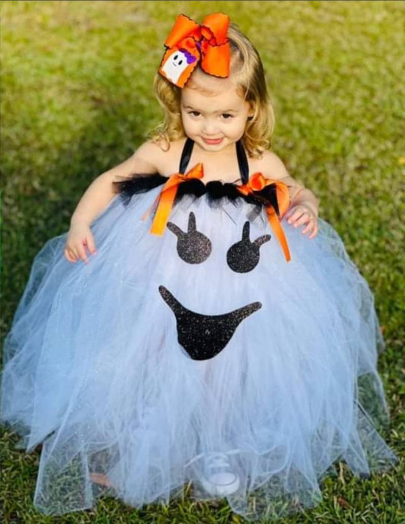 Süßes Gespenster Kostüm. Funkelnd. Glitzer. Pagent. Halloweens. Bögen von SouthernJadeCreation