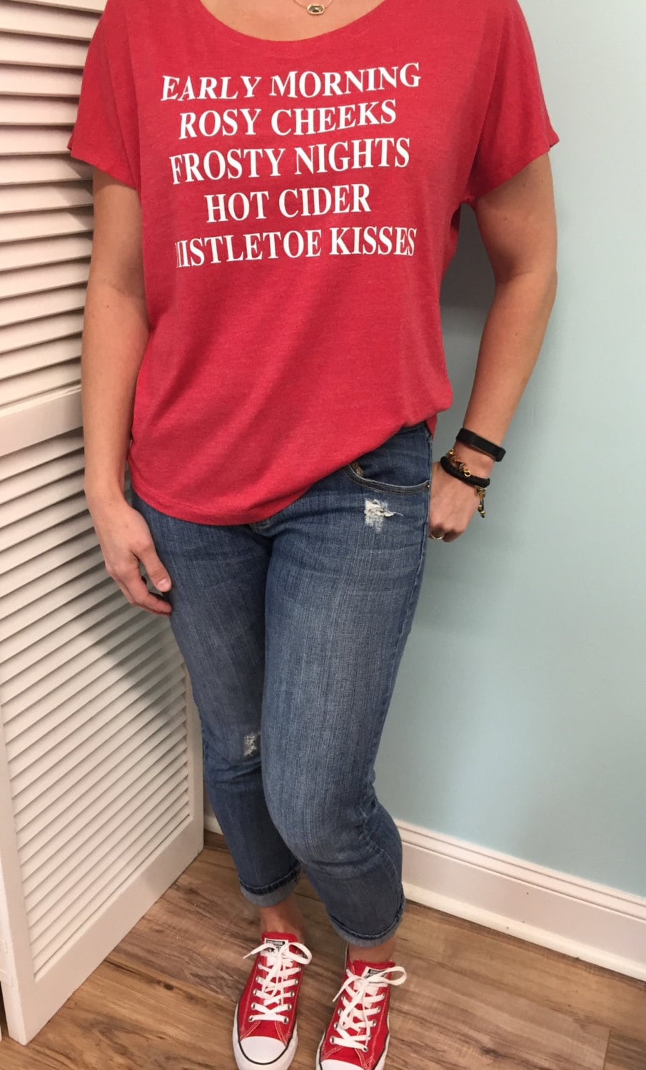 Christmas Cheer Dolman-T-Shirt von SouthernScriptSC