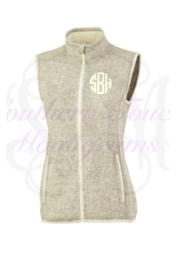 Monogrammierte Fleece Weste - Charles River Brautjungfer Geschenk Junggesellinnenabschied Damen Mit Monogramm Geschenke Monogrammierte Fleece Weste - Charles River Brautjungfer Geschenk Junggesellinnenabschied Damen Mit Monogramm Geschenke von SouthernTouchMono