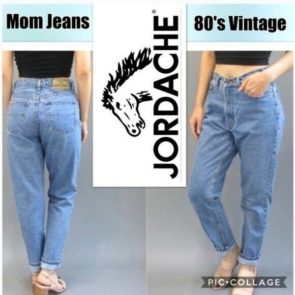 Vtg 80Er Jordache Tapered Light Wash Mom Jean Sz 15/16 von SouthernUnlimitedVtg