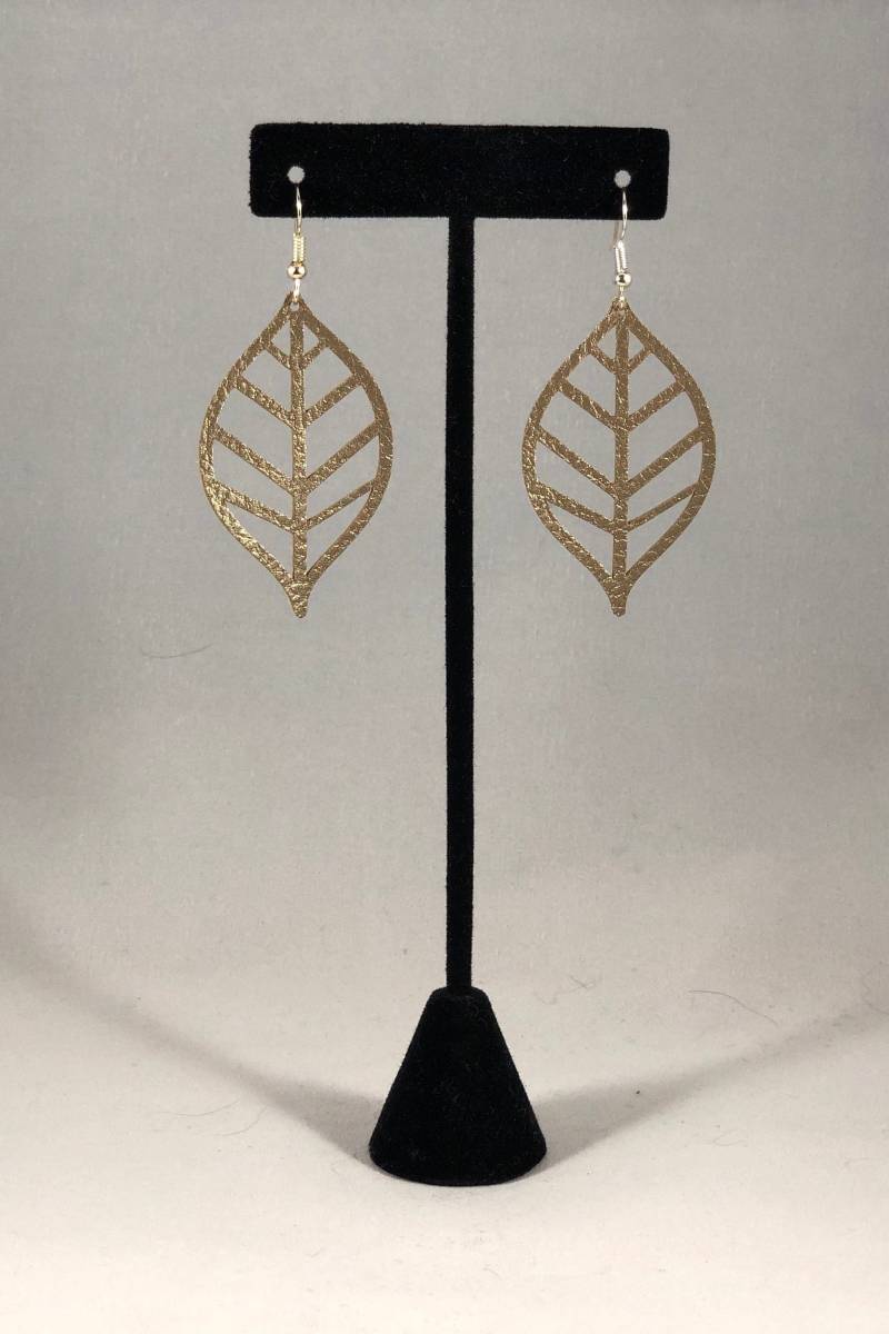 Vegane Lederarren-Blatt, Oval, Reißentropfen, Geometrisch Vegane Lederarren-Blatt, Oval, Reißentropfen, Geometrisch von SouthernWindStudio