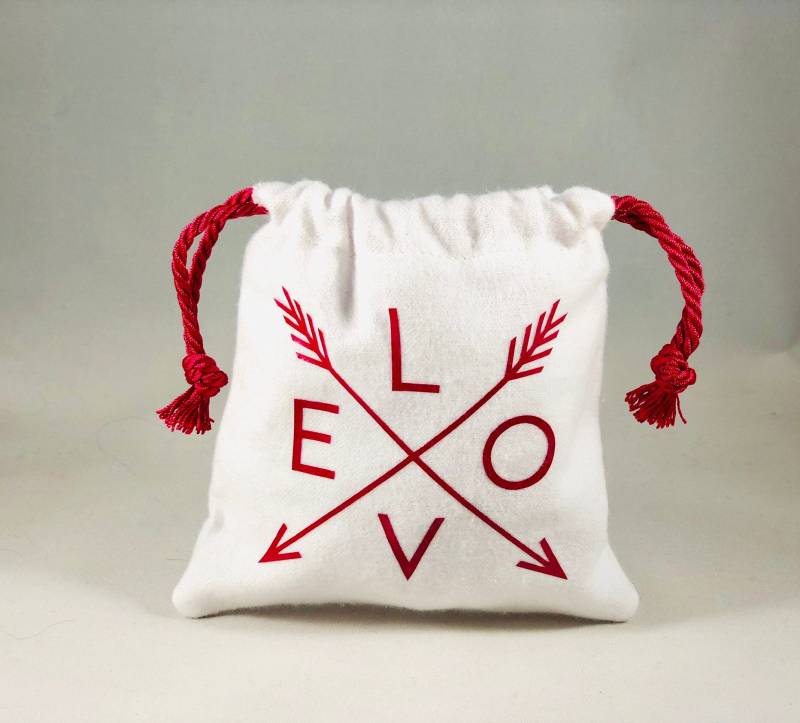 Wiederverwendbare Kleine Geschenktasche-Liebe von SouthernWindStudio