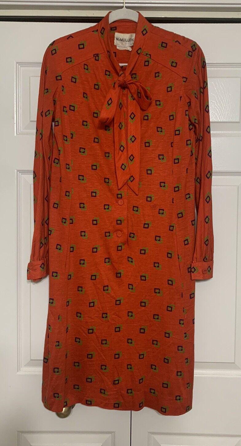 Vintage Mcmullen 60S/70S Knallfarben Retro Etuikleid Gr. 44 | H39 von Southernreseller