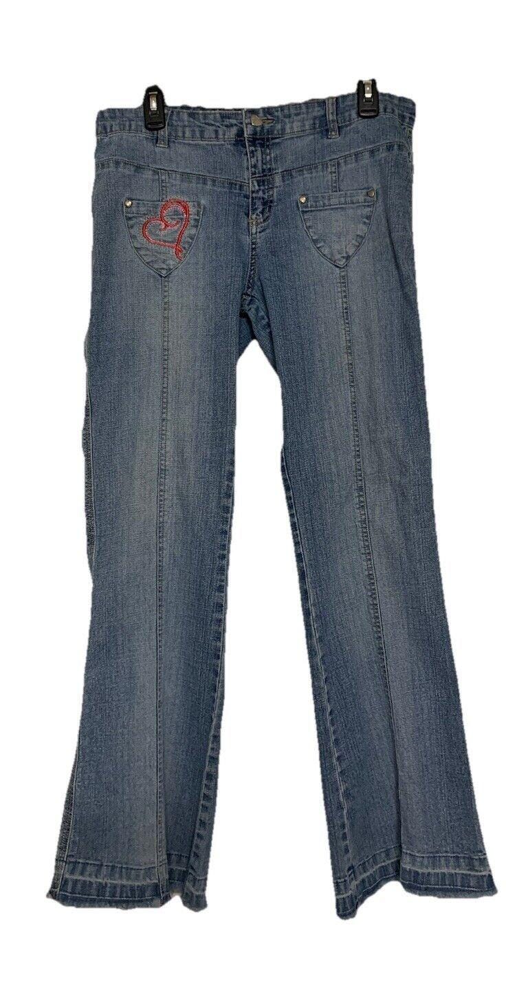 Vintage Platinum Edge Y2K Flare Mid Rise Jeans Größe 13 Retro | Cc12 von Southernreseller