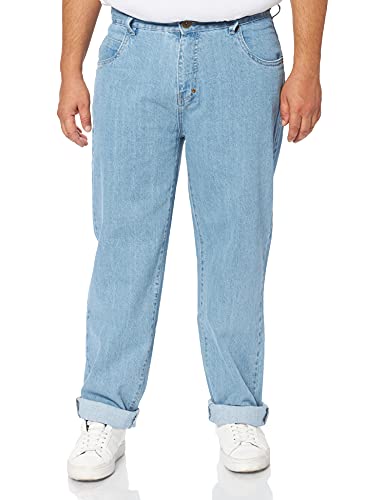 Southpole Herren SP132-Southpole 3D Embroidery Denim Hose, Retro Midblue, 34 von Southpole